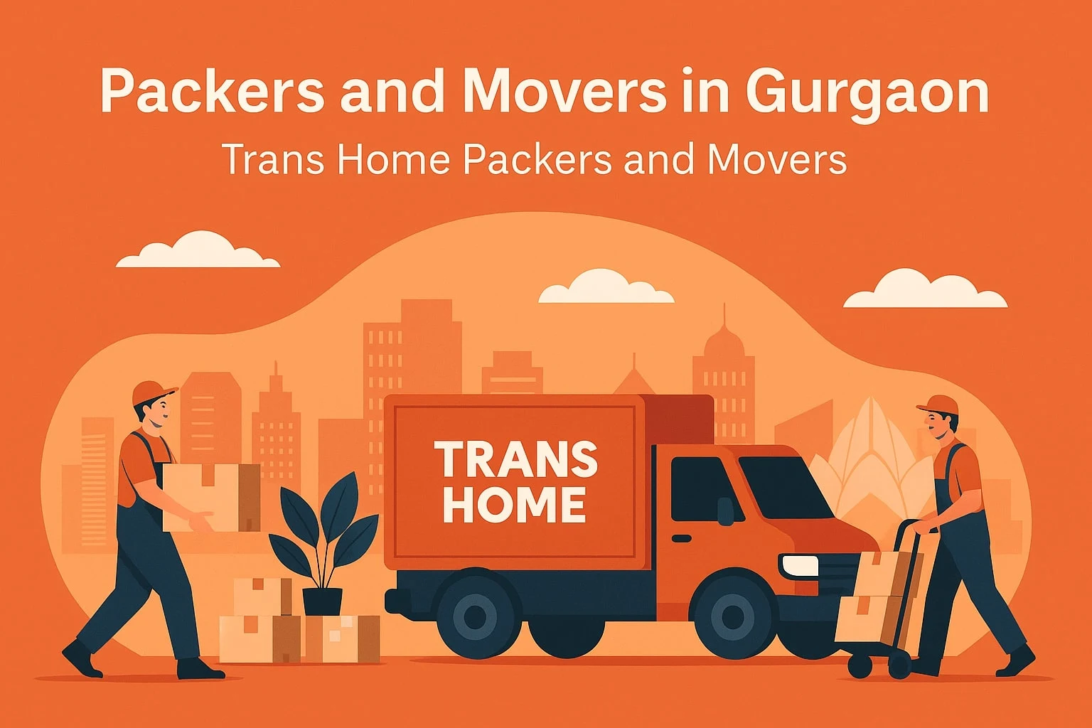 Professional packers and movers services in Gurgaon for home and office relocation